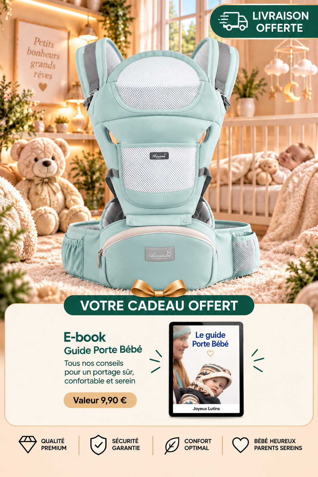 Porte bebe Ergonomique | AËL™