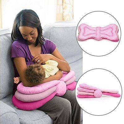 Forme papillon du coussin d'allaitement CoconConfort™ — positions ajustables