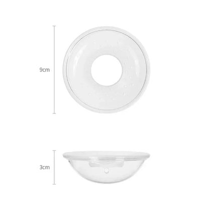 Dimensions coquille recueille-lait 9 cm x 3 cm