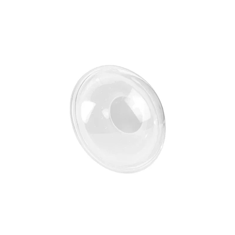 Coquille recueille-lait transparente
