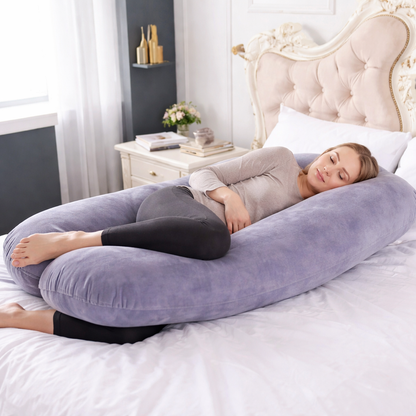 coussin de grossesse confort sommeil femme enceinte