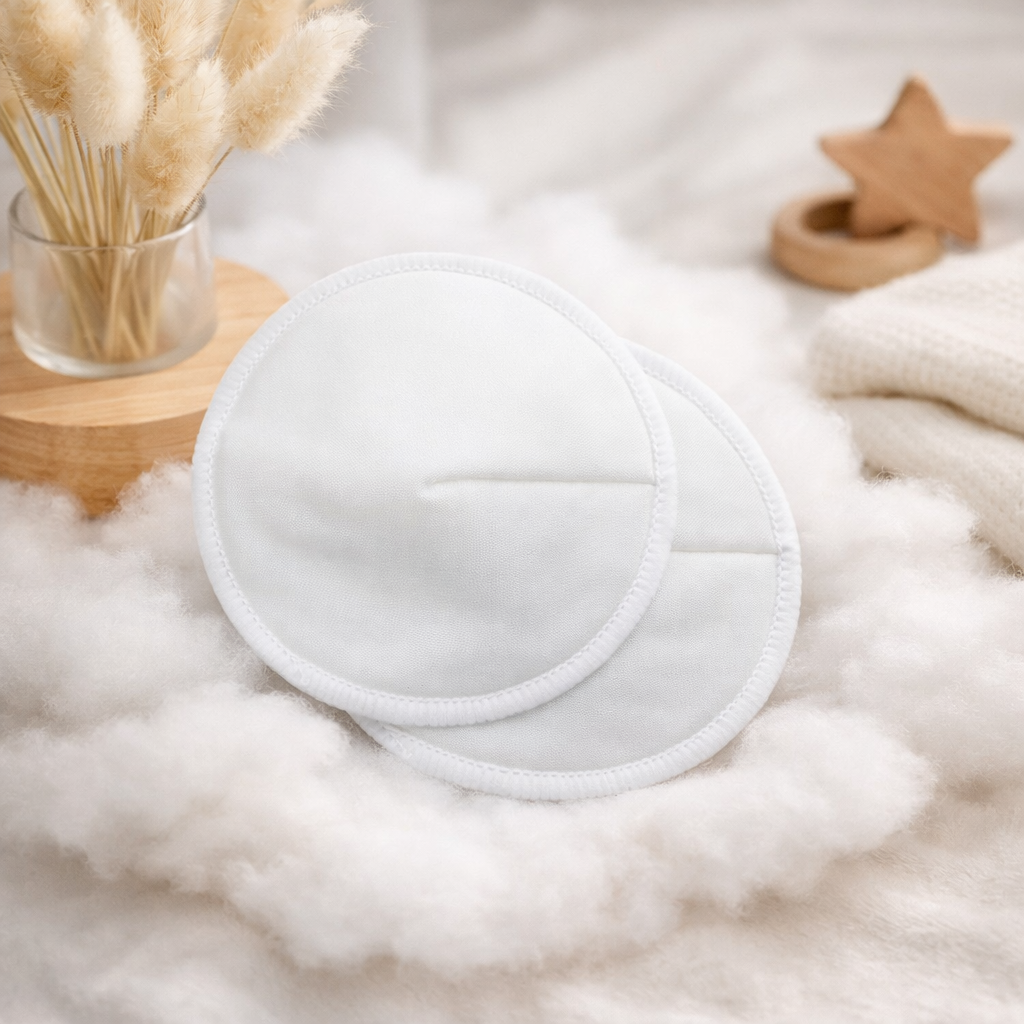 Coussinet d’allaitement lavable en bambou | BambooCare™