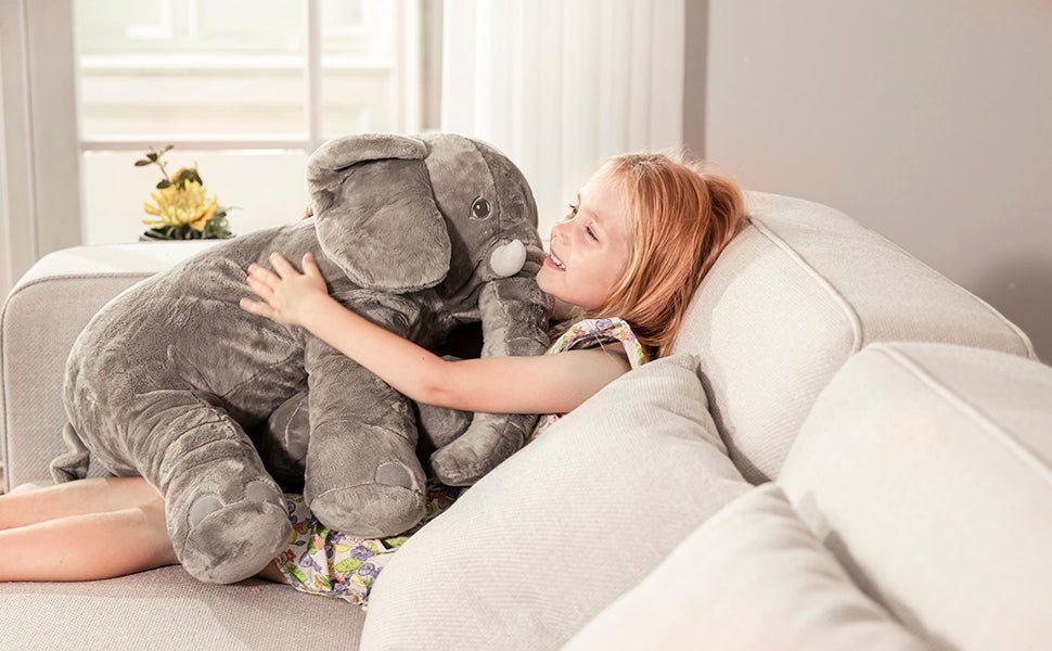 Éléphant Oreiller - Joyeux Lutins