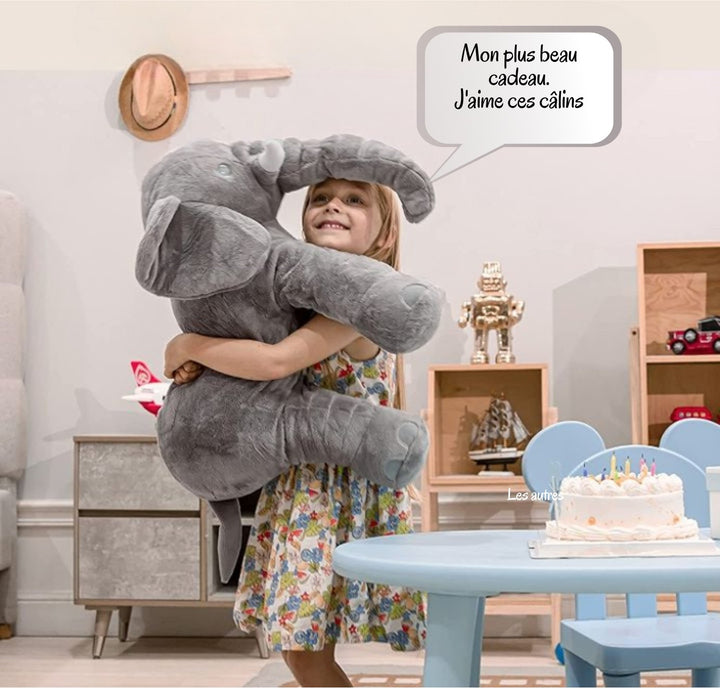 Éléphant Oreiller - Joyeux Lutins