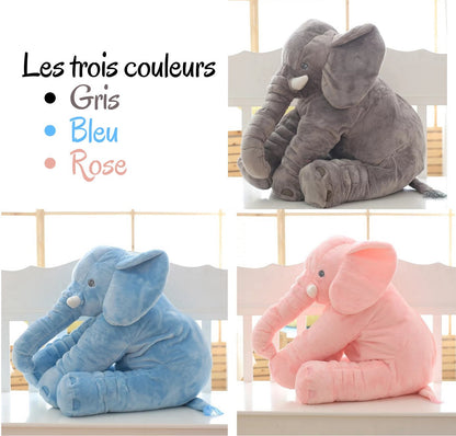 Éléphant Oreiller - Joyeux Lutins