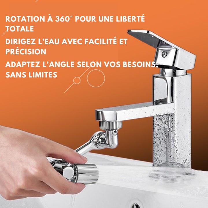 ROBINET À ROTATION ILLIMITÉE AquaRot™ - Joyeux Lutins