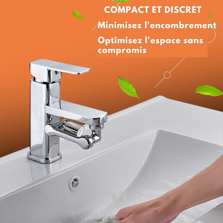 ROBINET À ROTATION ILLIMITÉE AquaRot™ - Joyeux Lutins