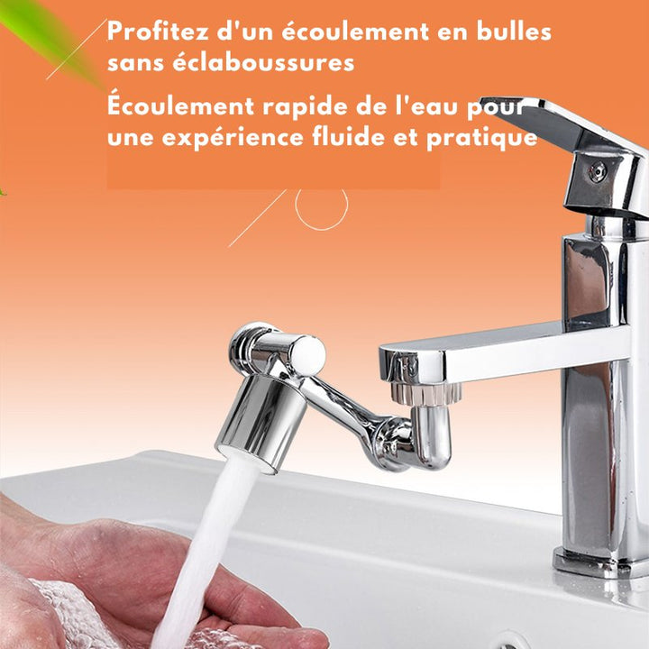 ROBINET À ROTATION ILLIMITÉE AquaRot™ - Joyeux Lutins